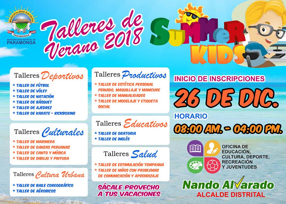 Talleres De Verano : Talleres De Verano En El Itac _ An event every 2 weeks that begins at 6:00 pm on thursday, repeating until august 19, 2021.
